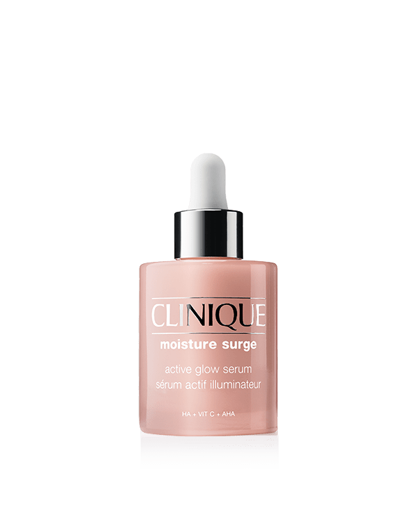 Moisture Surge™ Active Glow Serum<br>סרום לחות עוצמתי, <p dir="rtl">לראשונה בסדרת <span dir="ltr">Moisture Surge</span> האהובה ביותר: סרום לחות עוצמתי לעור קורן וזוהר ברגע.